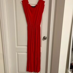 Dorothy Perkins Bright Red Cotton Dress US 2